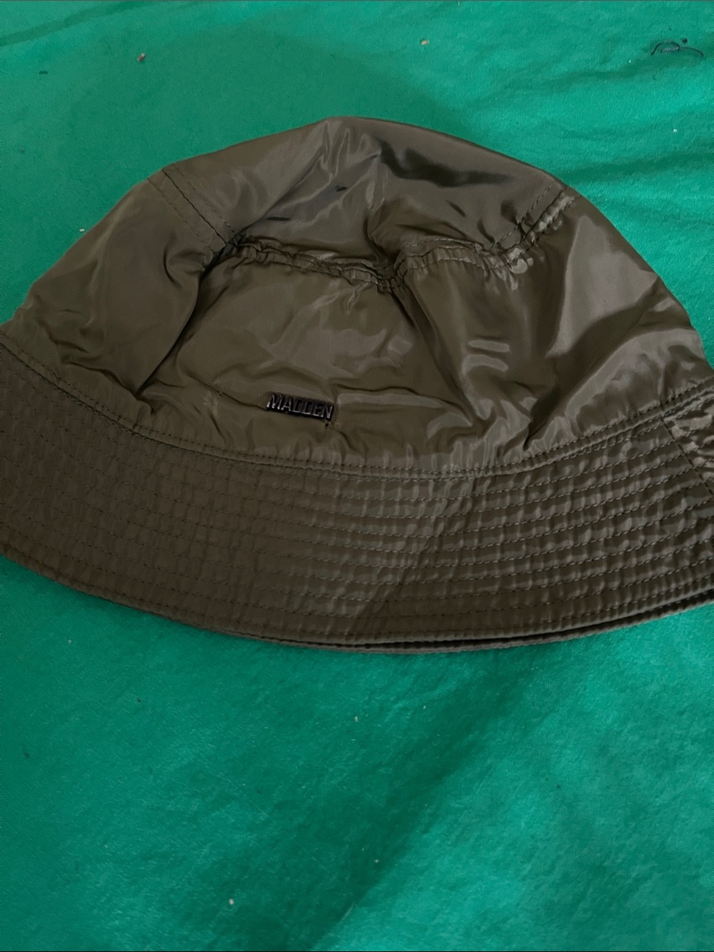 Steve Madden Olive-Tone Bucket Hat
